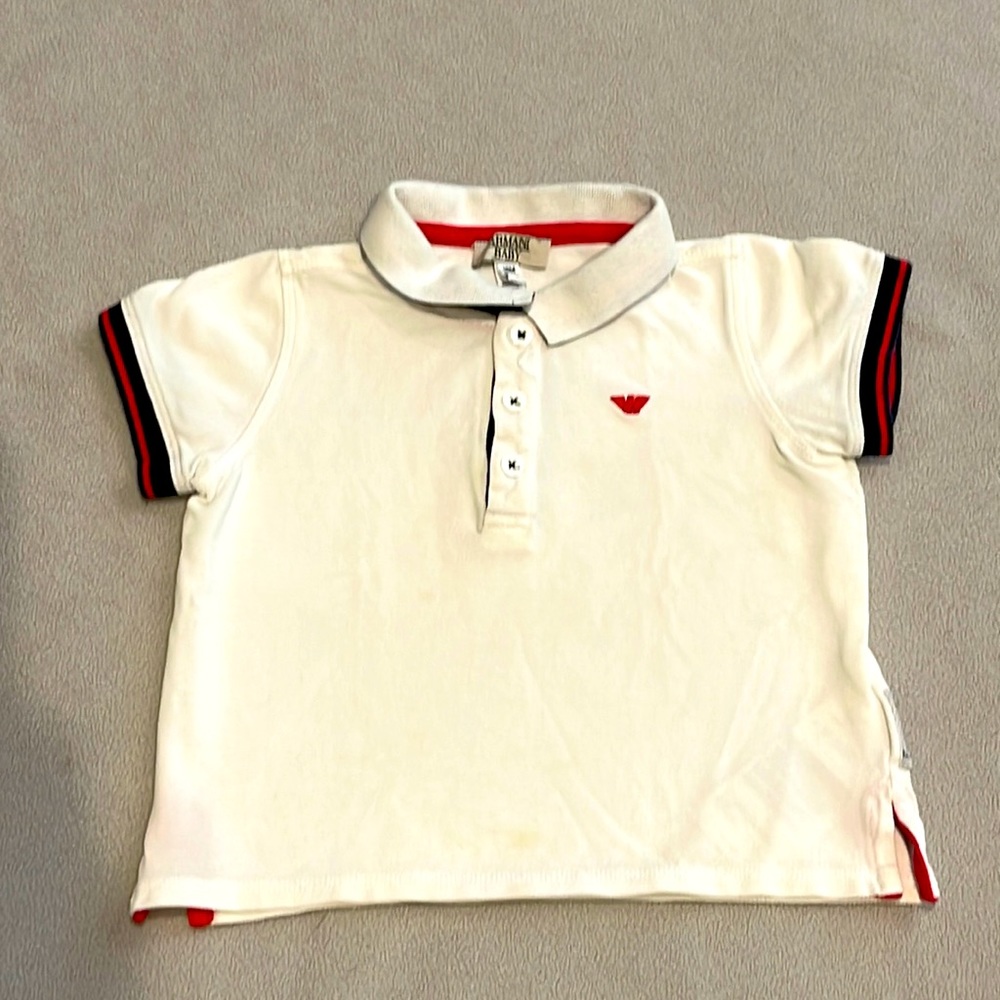 Armani Baby, Polo Shirt Size 18M